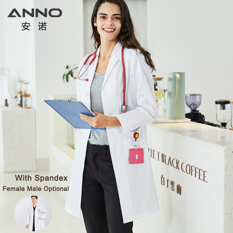 Medical Lab Uniform - Лабораторная Униформа ANNO с длинным рукавом,