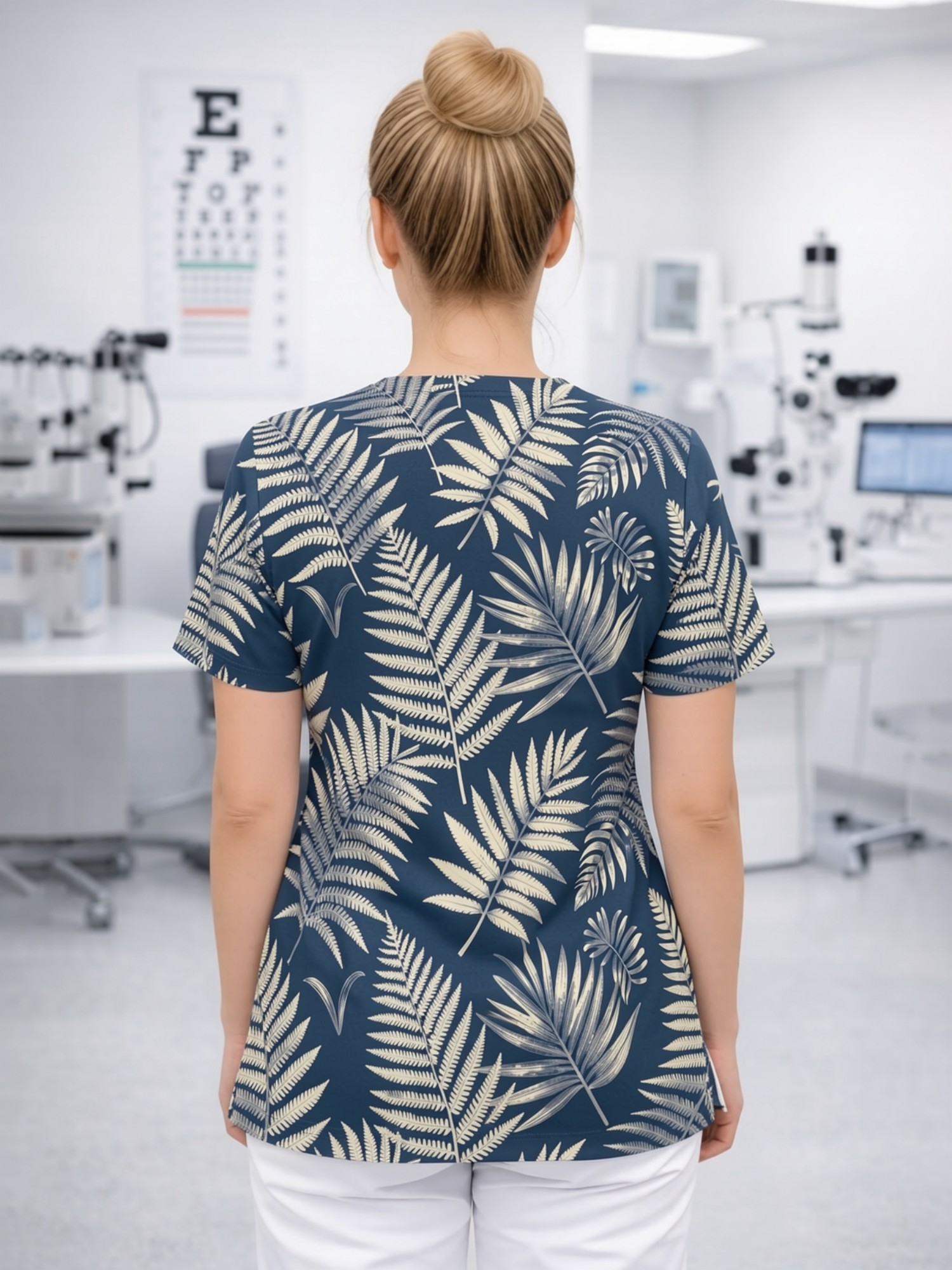 Женская медицинская туника с V – обзор и цена Medical Lab Uniform