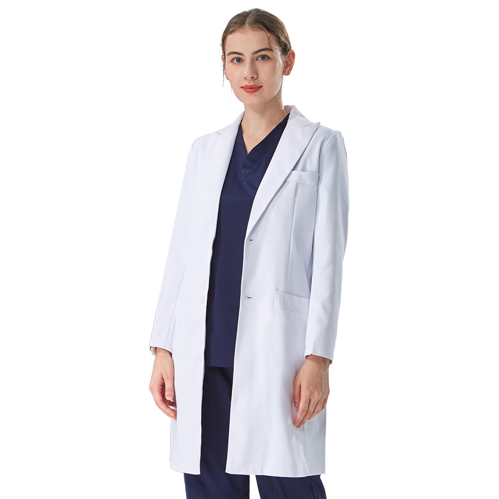 Белый медицинский халат с отло – обзор и цена Medical Lab Uniform