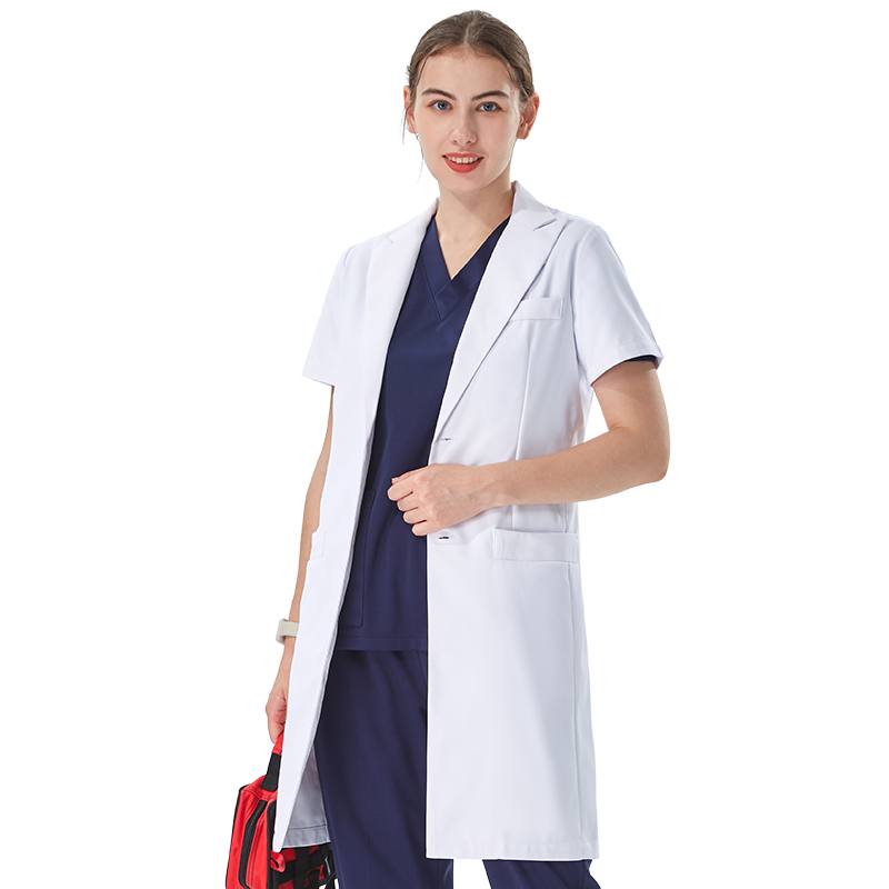 Белый медицинский халат с отло – обзор и цена Medical Lab Uniform